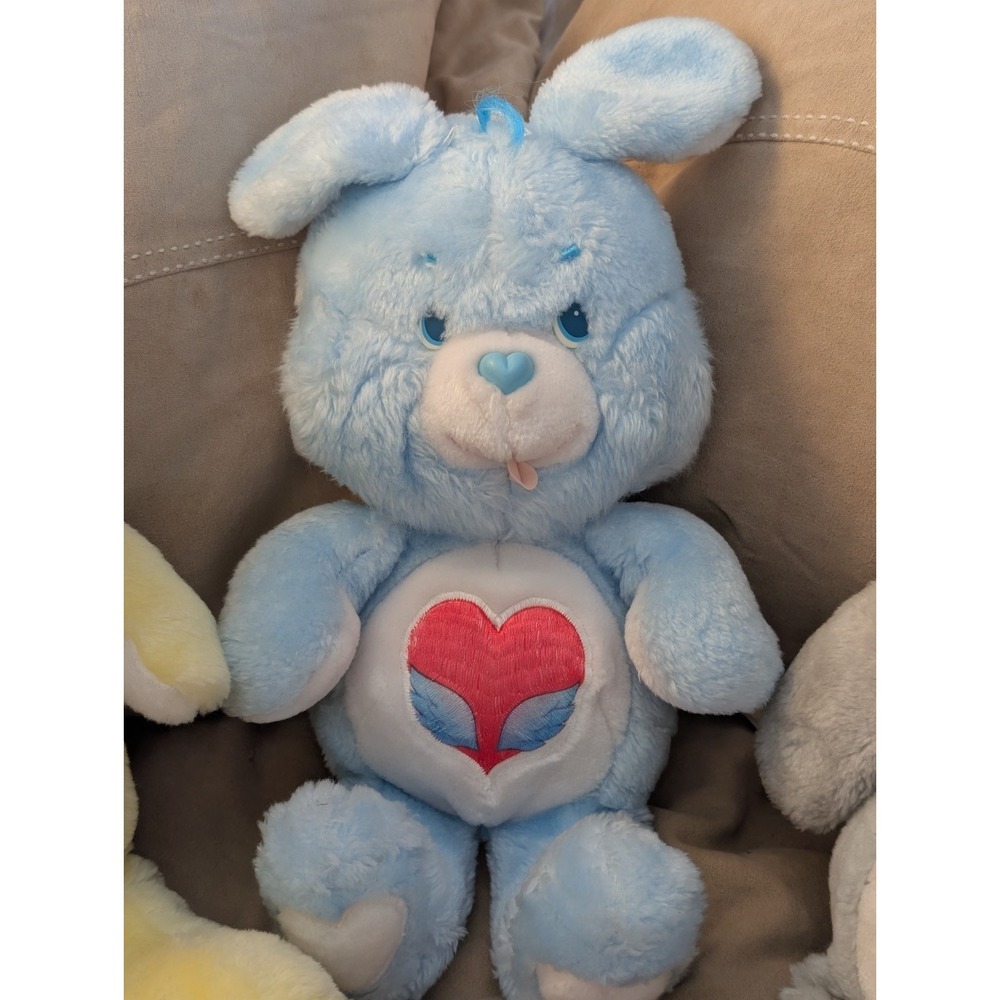 Vintage Kenner 1980's Care Bears Plush Toys - Lot of 3 - Picture 4 of 8